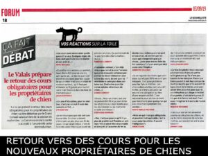 Cours obligatoires pour propriétaires de Chiot