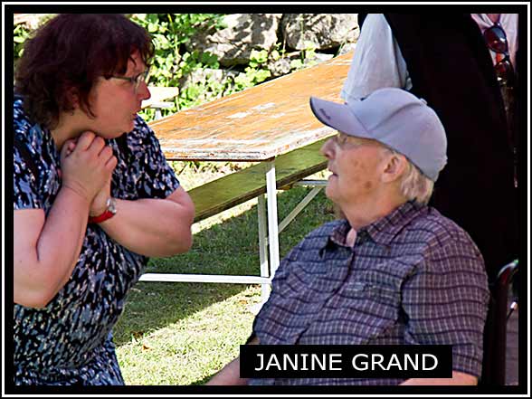 Madame la Présidente Janine Grand