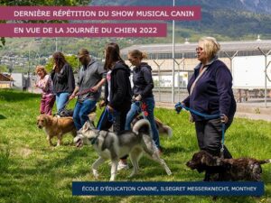 Répétition Show musical canin - Journée du Chien